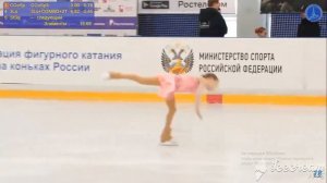 Елена КОСТЫЛЕВА.  Короткая программа Первенство России 2020 младший возраст