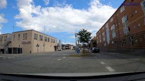 Kolding, Denmark - Driving Downtown [4K]