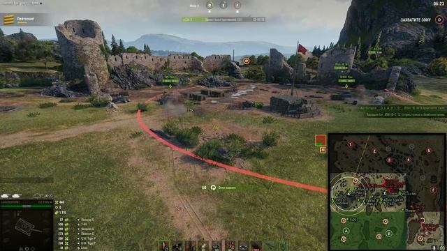 Линия фронта. Генерал на ЛТ. Имбовые позиции на точках A, B, D. Как забирать точку C смотреть онлайн