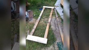 Трапик на дачу своими руками. #shorts