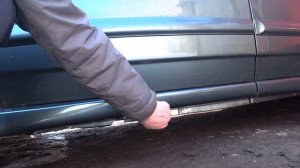 Установка порогов на ВАЗ 2115