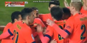 Эльче - Барселона 0 - 4 (15 января 2015 г, 1/8 финала Кубка Испании) 