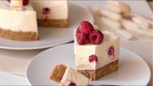 Малиновый чизкейк с белым шоколадом