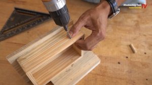 DIY Woodworking wooden Cigarette Dispenser - Cigarette dispenser DIY