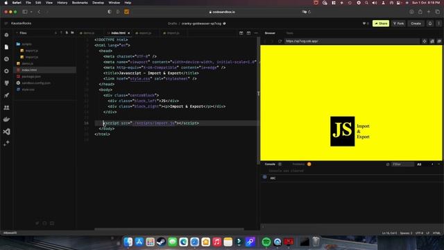 Javascript - Import & Export Quick Overview #coding #javascripttips #javascript #softwaredevelopmen