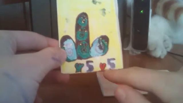 Карточки самодельные смотреть онлайн