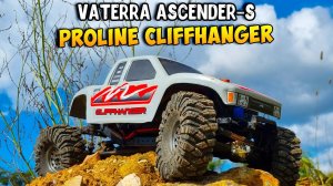 Vaterra Ascender S - Proline Cliffhanger HP Tough-Color Gray - INJORA Kraken Claw 1.9" (122*42mm)