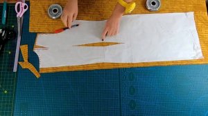 Платье свободного кроя из замши в полоску. Правила работы с полоской.mp4