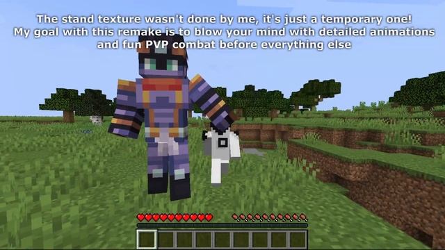 Minecraft JoJo Project Remake announcement (1.17 datapack) смотреть онлайн