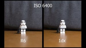 Canon R6 v 1dx High ISO Comparison / Low light performance test