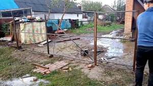 Забор из штакетника своими руками от и до...Ворота и калитка