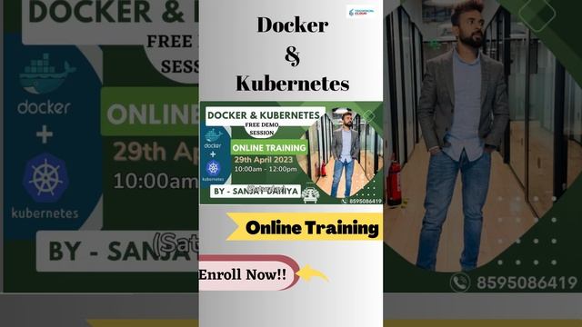 Docker & Kubernetes Online Training Batch| Free Demo Session|Live Class| Join Now| By Sanjay Dahiya