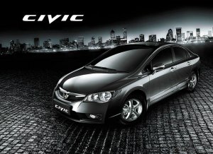 Меняю масло на HONDA CIVIC