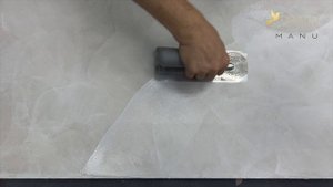 MANU - техника нанесения с прожилками