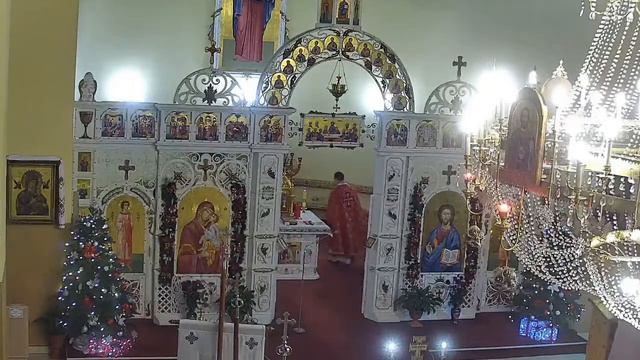 Великі Царські Часи. Вечірня з Літургією св. Василія Великого. смотреть онлайн