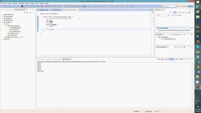 Chapter4 nestedLoop Trace Assert Break Return ForEachLoop