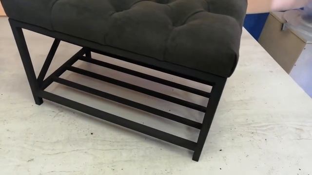 Банкетка металлическая