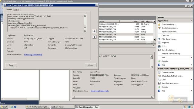 12 Auditing SQL Server смотреть онлайн