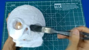 Como fazer crânios decorativos de papel (Simples e fácil) - DIY HALLOWEEN