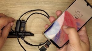 Эндоскоп мини / Endoscope USB Type-C. Мини камера с подсветкой для телефона Android "как работает"