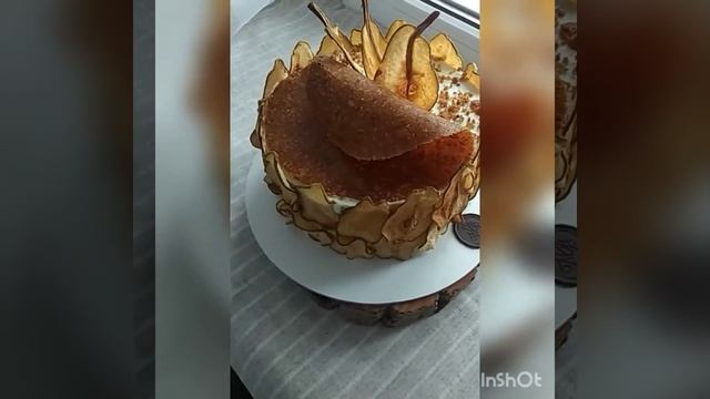 Торт "Грушевый" с горгонзолой