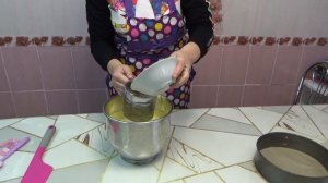 Мой бисквит на желтках