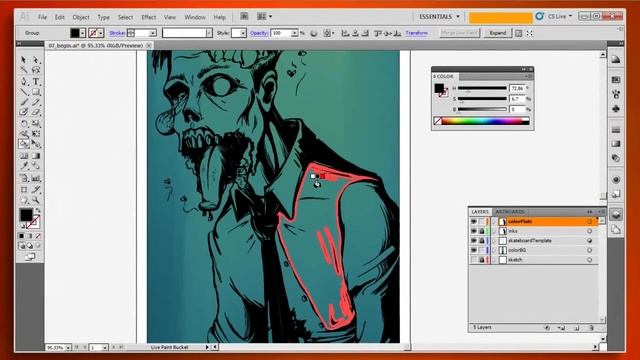 Digital Tutors - Painting Skateboard Graphics in Illustrator Introduction video смотреть онлайн