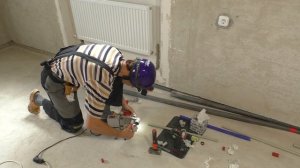 Обвязка стального панельного радиатора полипропиленовой трубой - эконом вариант