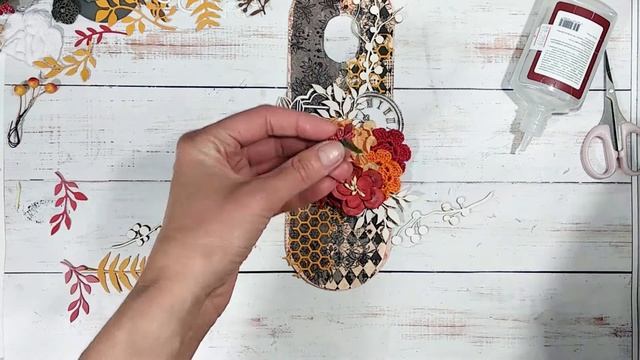 Осенний тег. Скрапбукинг. смотреть онлайн