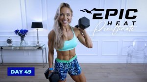 Caroline Girvan - NO FEAR Full Body Workout with Dumbbells  Complexes | EPIC Heat | Day 49