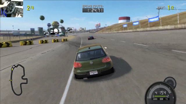 NFS ProStreet #14 VW GOLF GTI ► Logitech G923+Shifter ► Career Gameplay смотреть онлайн