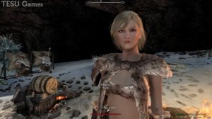 Что Будет Если Вампиром Прийти к Солстеймским Оборотням? Skyrim 1440p