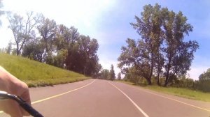 Велосипед тандем, ураганим на гонке по острову.