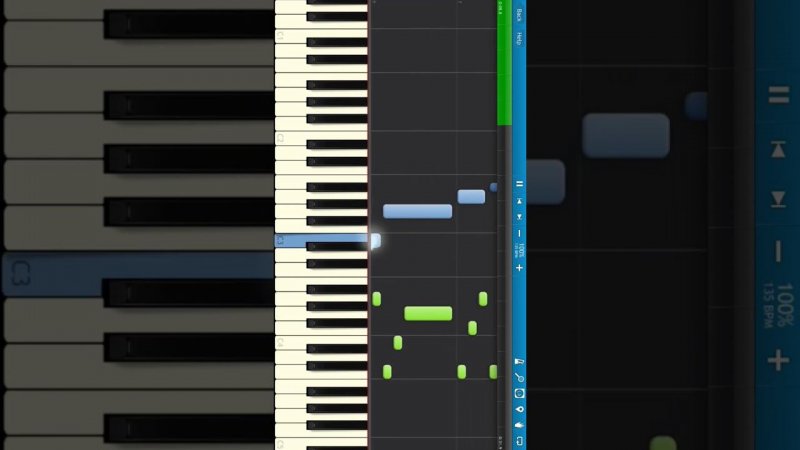 Город 312 - Раскаленное Солнце (на пианино Synthesia) #pianotutorial #shorts #synthesia #synth