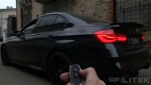 Выхлопная система с регулировкой звука на BMW 320i F30