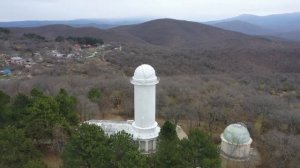 Легкая зарисовка с высоты.ПОСЕЛОК НАУЧНЫЙ.Бахчисарайский район. Астрофизическая обсерватория.150320