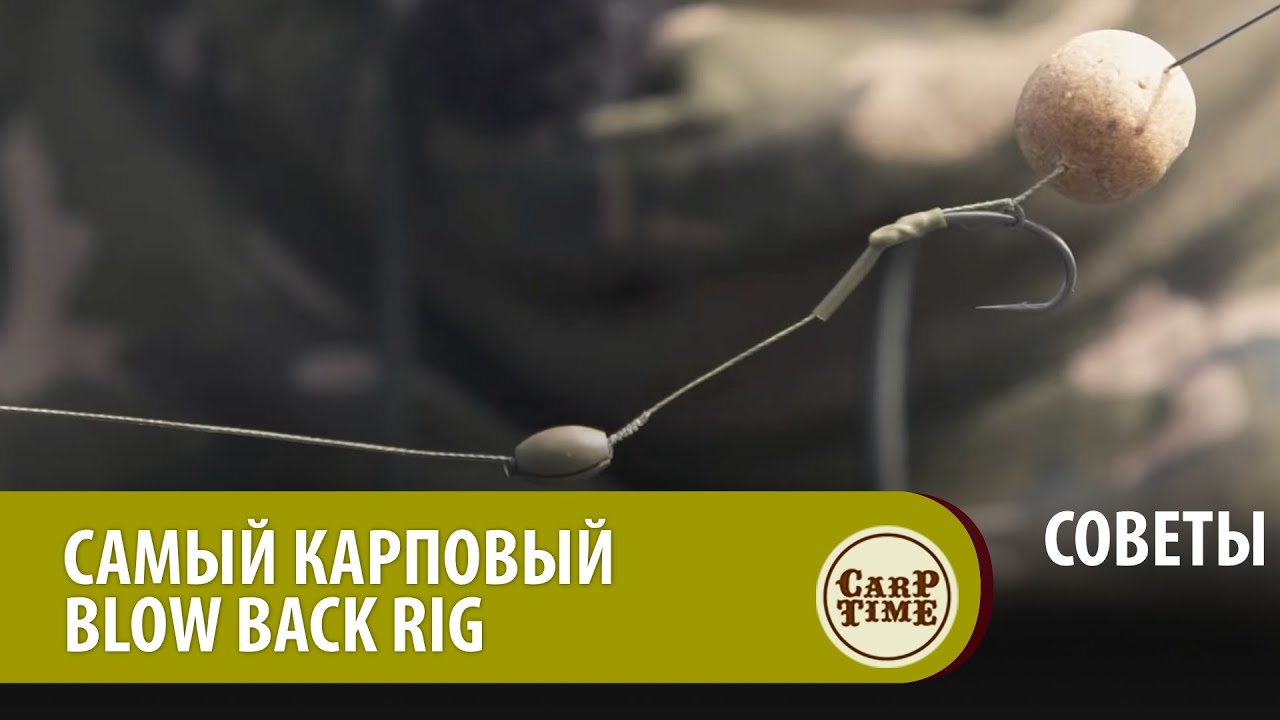 САМЫЙ трофейный КАРПОВЫЙ поводок? Учимся вязать КАРПОВЫЙ монтаж BLOW BACK RIG! СОВЕТЫ