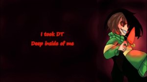 Chara's Glitchtale Battle Theme -Lyric Video-