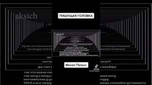 Михал Палыч - Пишущая головка