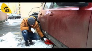 Надувной домкрат Air Jack от выхлопной трубы