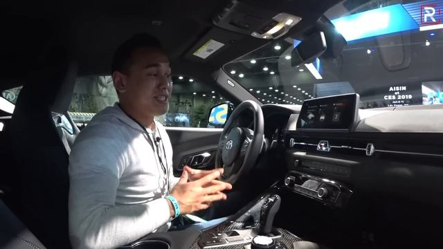2020 Toyota Supra Interior - Redline: First Look - 2019 NAIAS смотреть онлайн