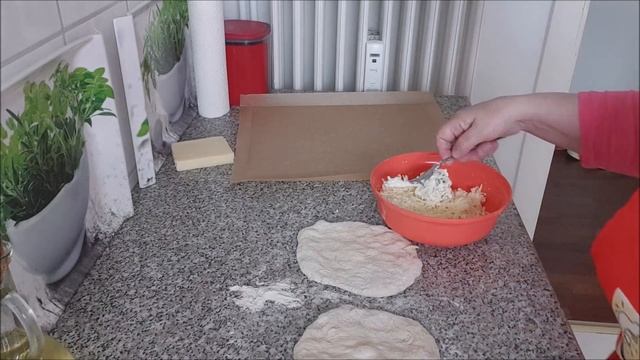 Пицца с луком!Пицца с шампиньонами!Хачапури!Внуки в гостях!