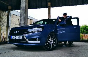 Lada Vesta в Евросоюзе! 
Самое первое видео после покупки.