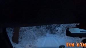 Один!! в зимнем лесу с ночевкой - Нива в помощь ч 1