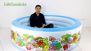 Бассейн детский надувной большой Bestway 51122: обзор от Интернет магазина LifeGoods.kz