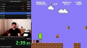 Mario Bros. NES Спидран Мировой рекорд - Марио 8 bit Speedrun World record.mp4