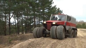 Вездеход Пегас: застрял на «ровном месте», выручает блокировка