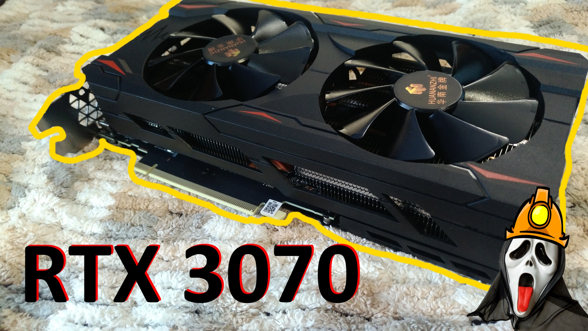 Распаковка и беглый обзор RTX 3070 на 8Гб от HUANANZHI Продолжаю строить майнинг ферму