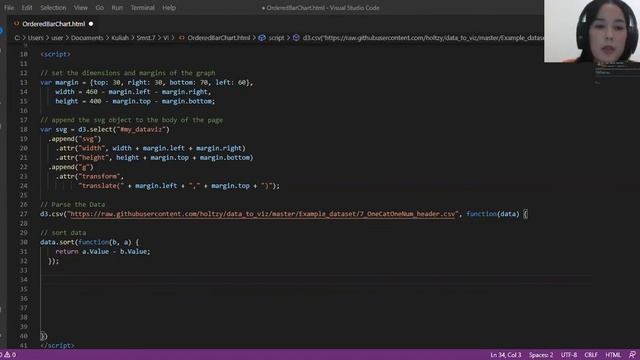 Membuat Ordered Bar Chart dalam d3.js смотреть онлайн