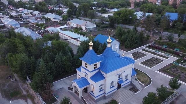 Храм Казанской Божьей матери посёлка Усть-Таловка \ Шемонаиха \ Церкви Восточного Казахстана смотреть онлайн